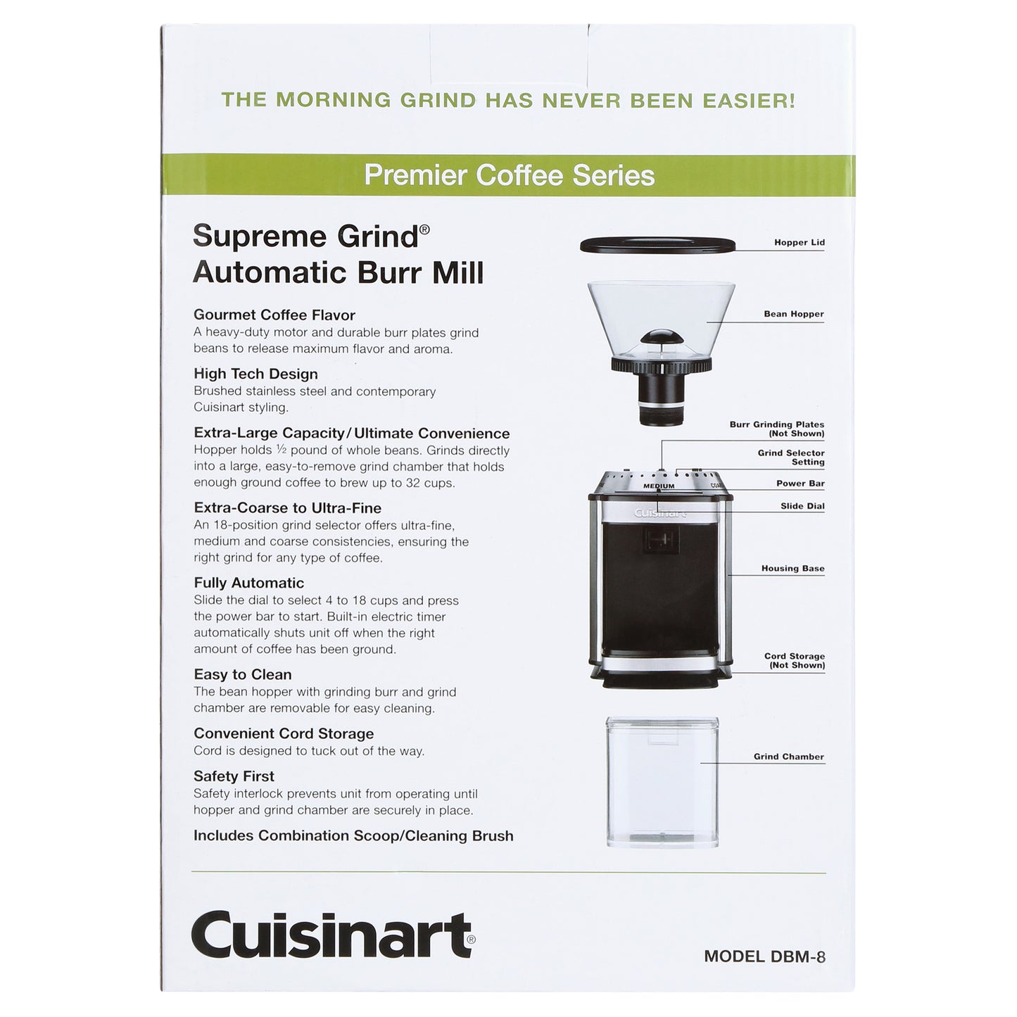 Cuisinart Coffee Makers Supreme Grind™ Automatic Burr Mill