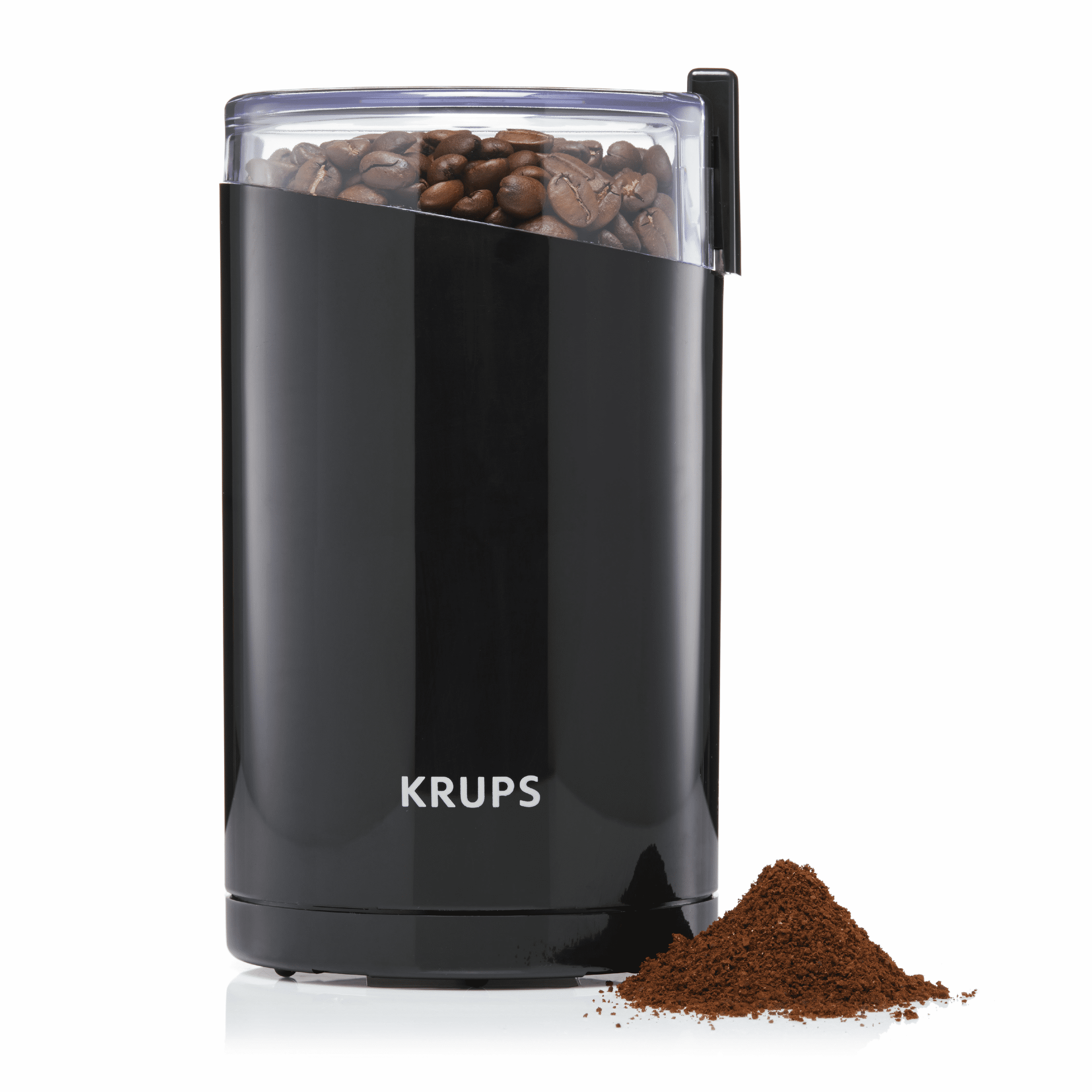 KRUPS Silent Vortex Electric Coffee and Spice Blade Grinder, Grey