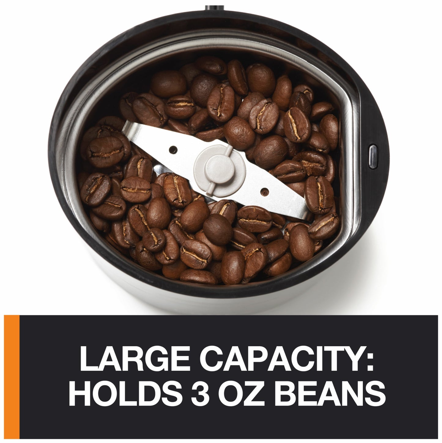 KRUPS Fast Touch Electric Coffee and Spice Grinder With Stainless Steel Blades F2034251