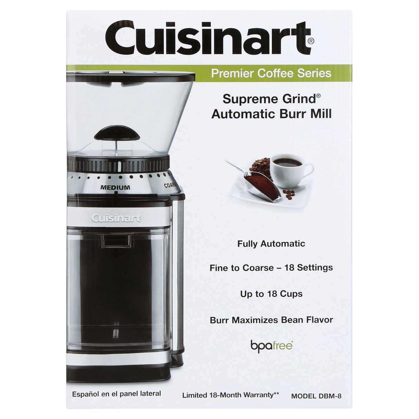 Cuisinart Coffee Makers Supreme Grind™ Automatic Burr Mill