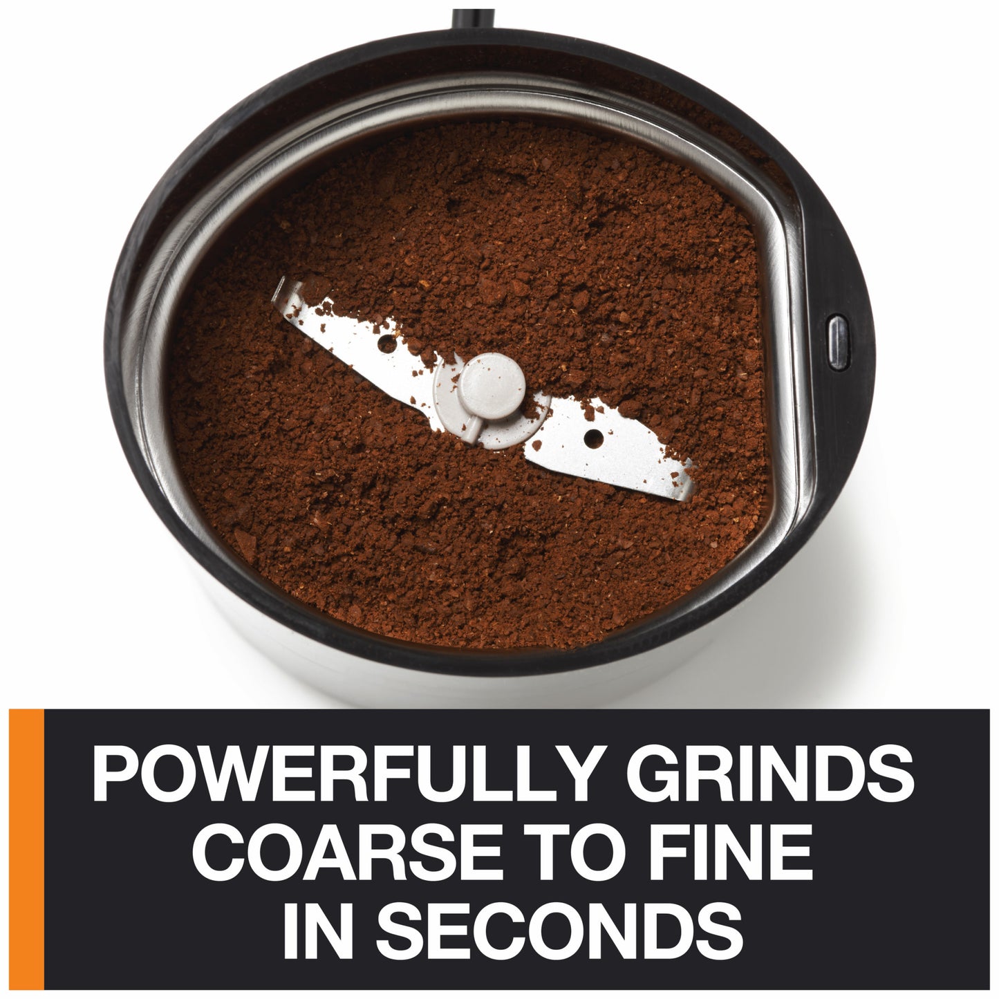 KRUPS Fast Touch Electric Coffee and Spice Grinder With Stainless Steel Blades F2034251