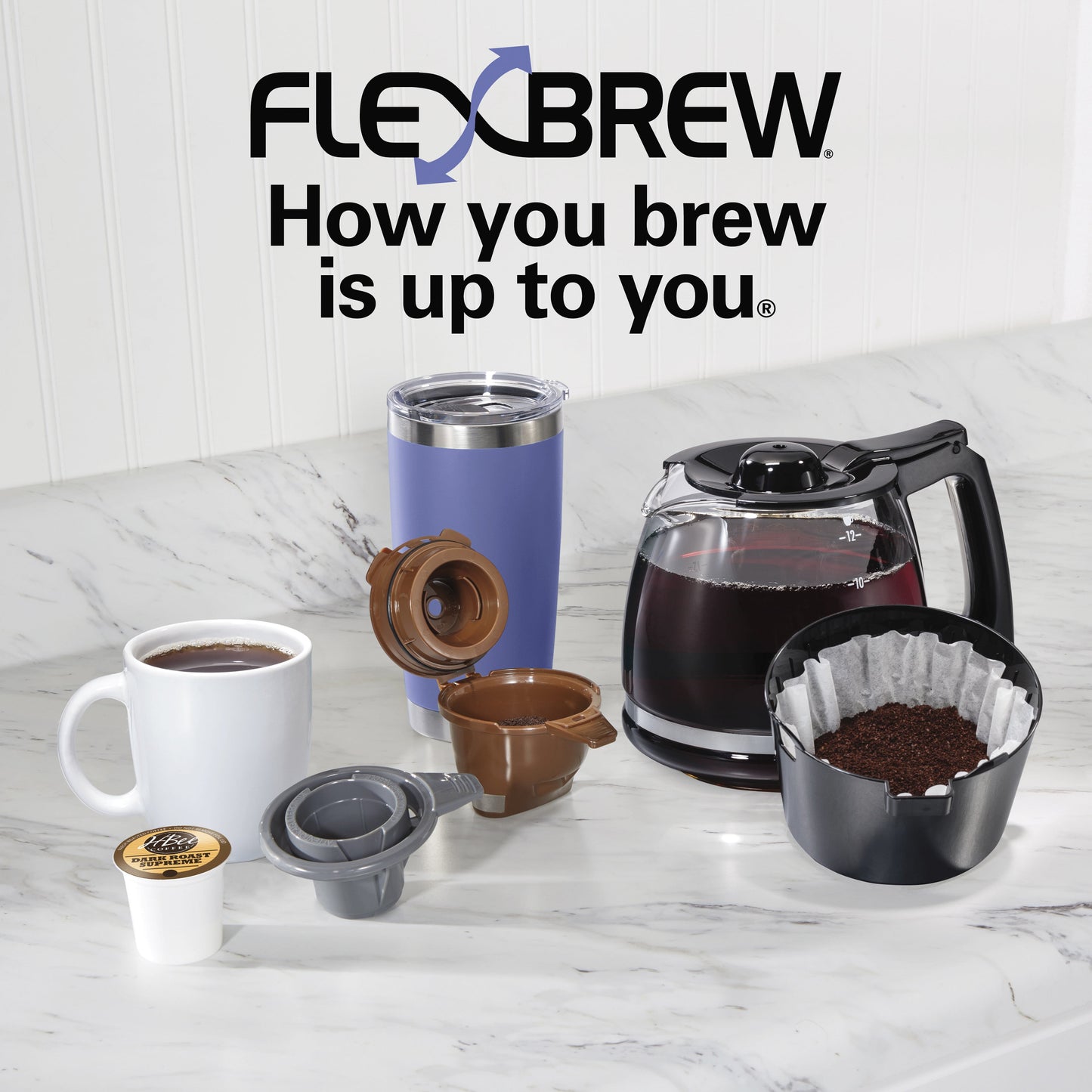 Bodum Pour Over Coffee Maker with Permanent Filter , 34 Ounce, Black