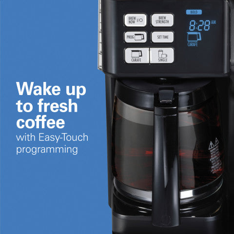 Hamilton Beach FlexBrew Trio Coffee Maker, Single-Serve, Black & Silver, Model 49954