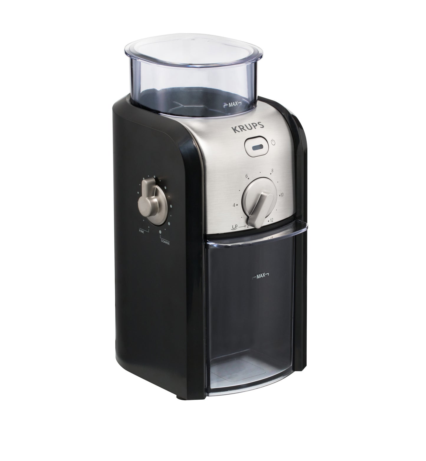 Krups SANTA Fe GVX2 - Coffee grinder - 100 W - black/chrome