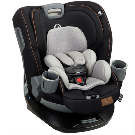 Maxi-Cosi Emme 360 Rotating All-in-One Convertible Car Seat, Midnight Black