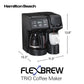 Hamilton Beach FlexBrew Trio Coffee Maker, Single Serve or 12 Cups, Black, 49904
