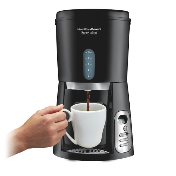 Hamilton Beach Programmable 8 Cup Coffee Maker, Thermal Carafe 