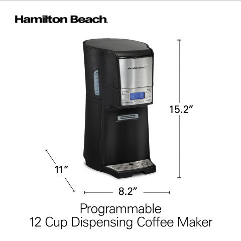 Hamilton Beach BrewStation Summit 12 Cup Programmable Coffee Maker