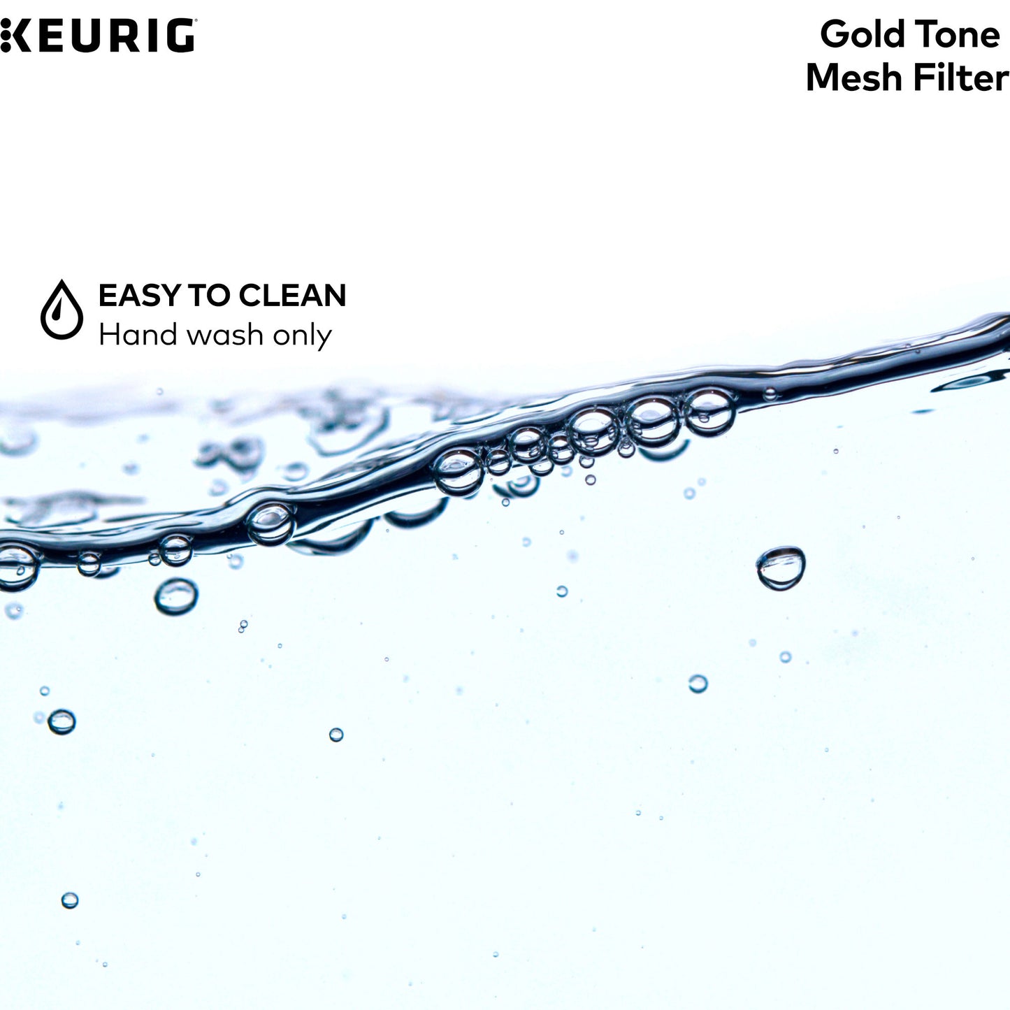 Keurig K-Duo Gold Tone Mesh Reusable Filter