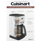 Cuisinart Brew Central 12 Cup Programmable Stainless Steel Coffee Maker