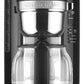 KitchenAid® 12 Cup Coffee Maker with One Touch Brewing Onyx Black (KCM1204OB) Closeout