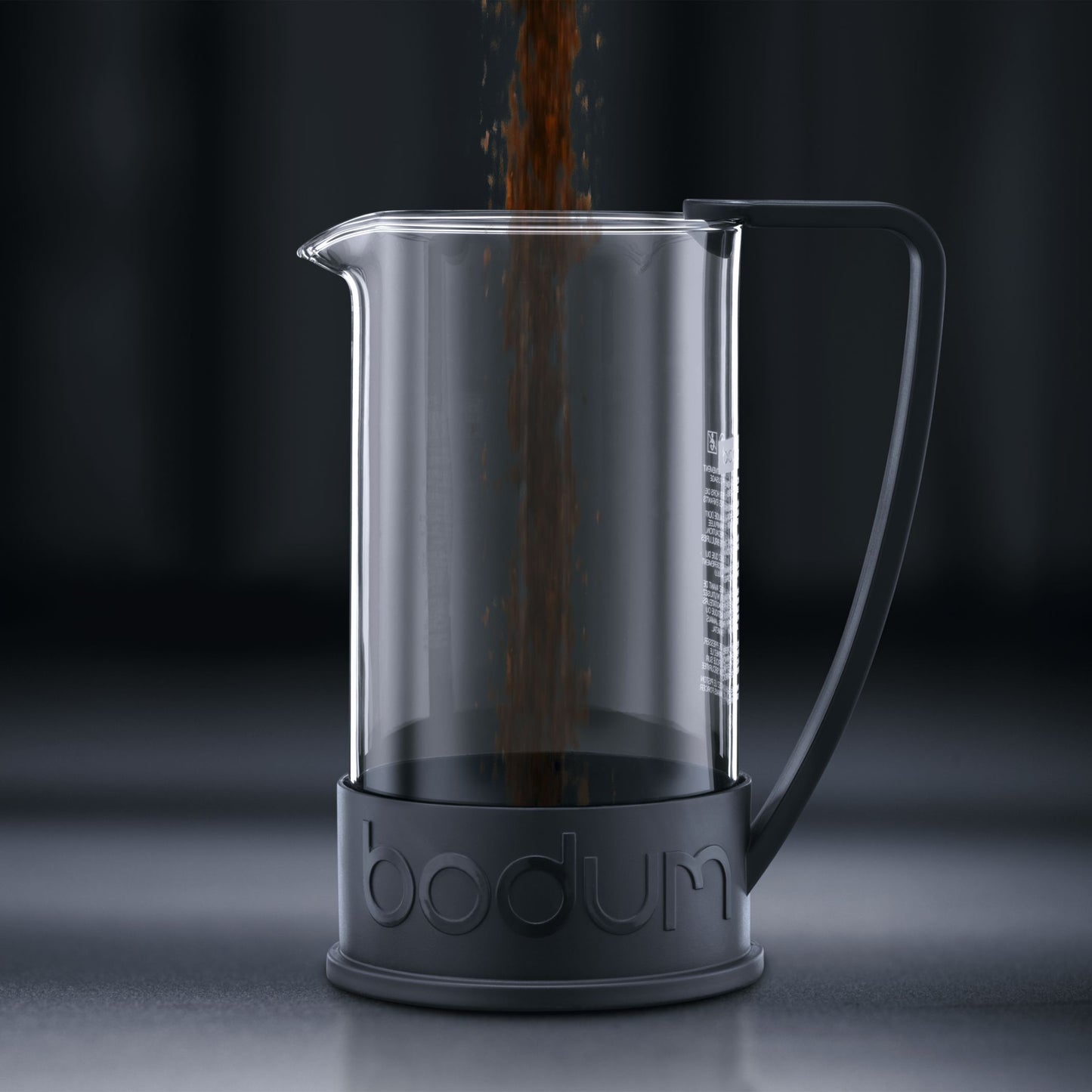 Bodum Brazil French Press Coffee Maker, 34 Ounce, Black