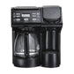 Hamilton Beach FlexBrew Trio Coffee Maker, Single Serve or 12 Cups, Black, 49904