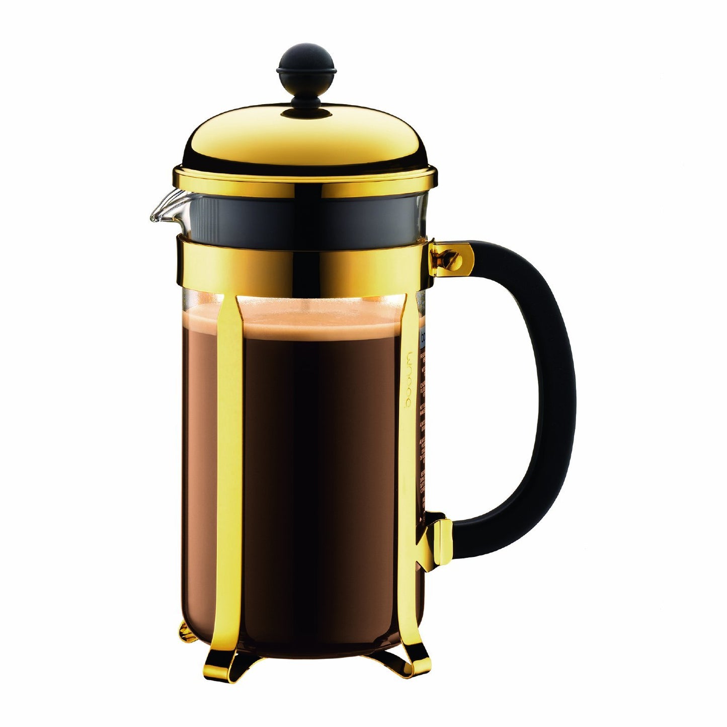 Bodum Chambord French Press Coffee Maker, 34 Ounce, Gold