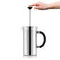 Bodum Tribute Double Wall French Press Coffee Maker, 34 Ounce, Matte Chrome