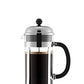 Bodum Chambord French Press Coffee Maker with Shatterproof Carafe, 34 Ounce, Chrome